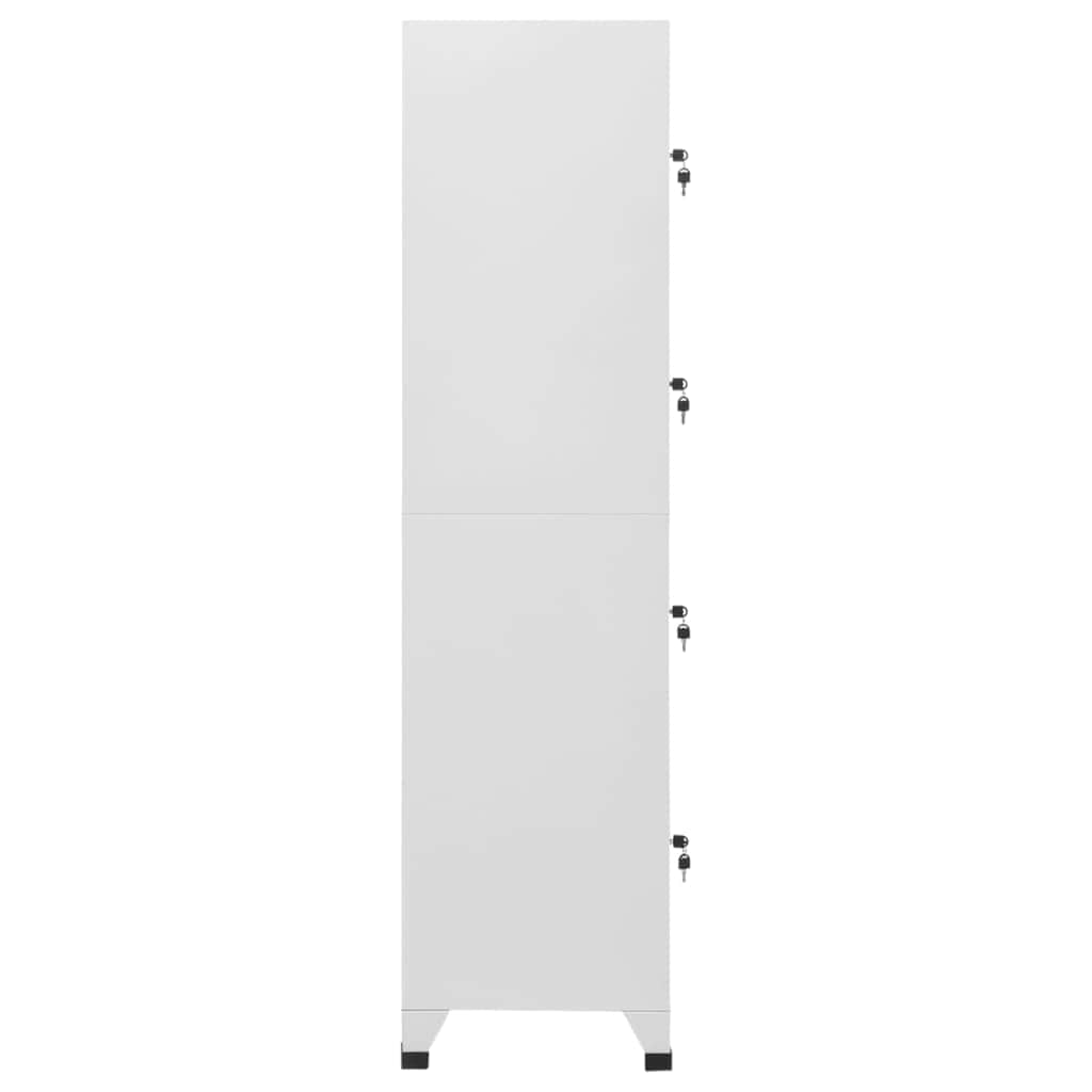 Locker Cabinet with 4 Compartments