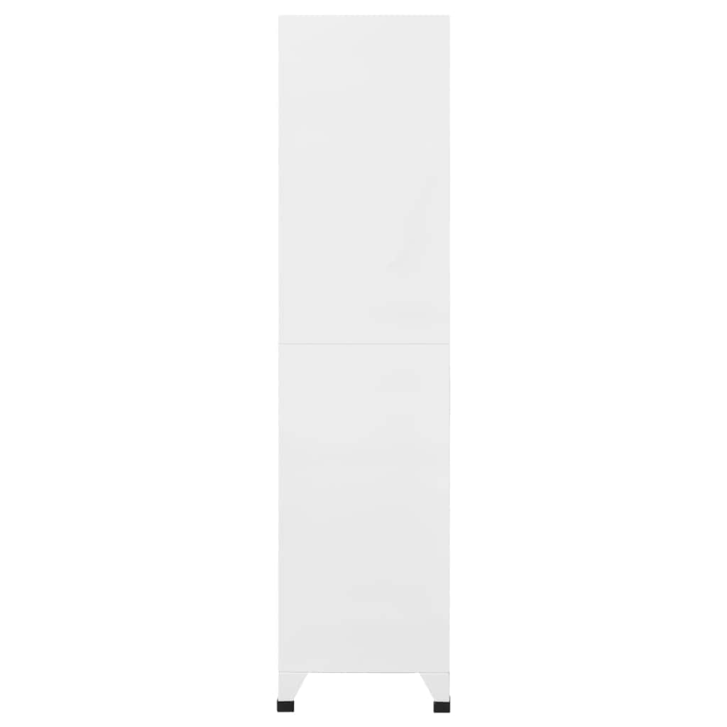 Locker Cabinet with 9 Compartments Steel Grey