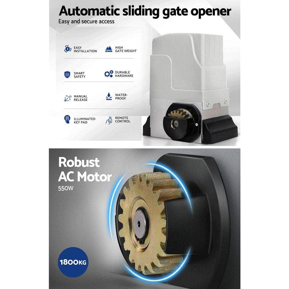 LockMaster Electric Sliding Gate Opener 1800KG