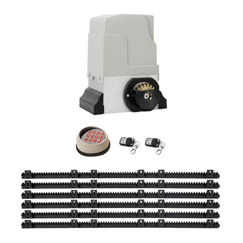 Automatic Sliding Gate Opener Kit Keypad 6M 1800Kg