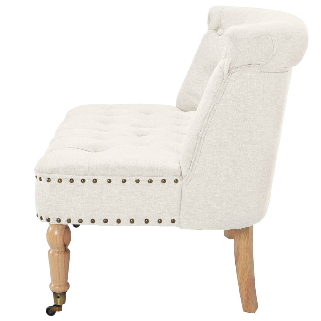 Loveseat Fabric White