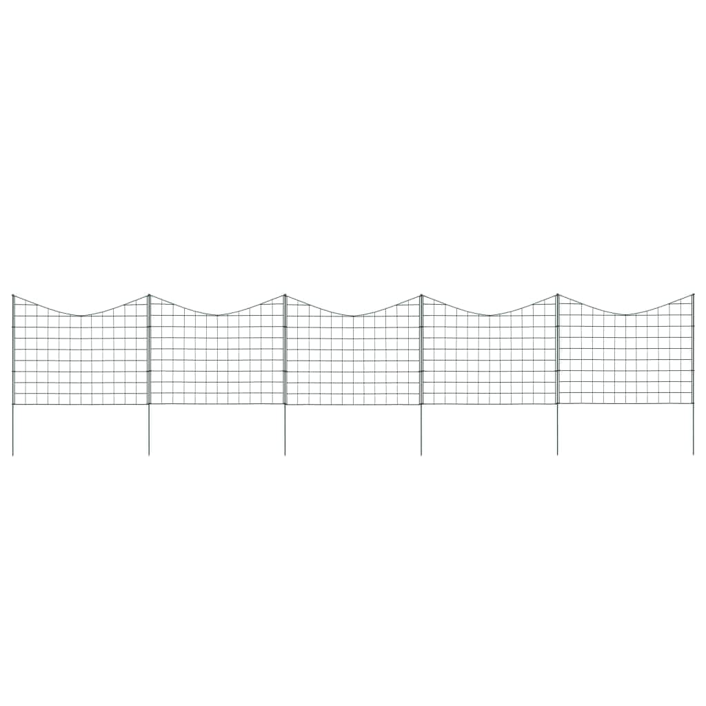 Lower Arch Pond Fence Set Green