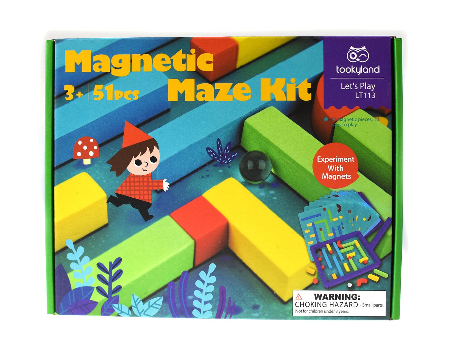 Magnetic Maze Kit Puzzle Game, ele15 - photo 7