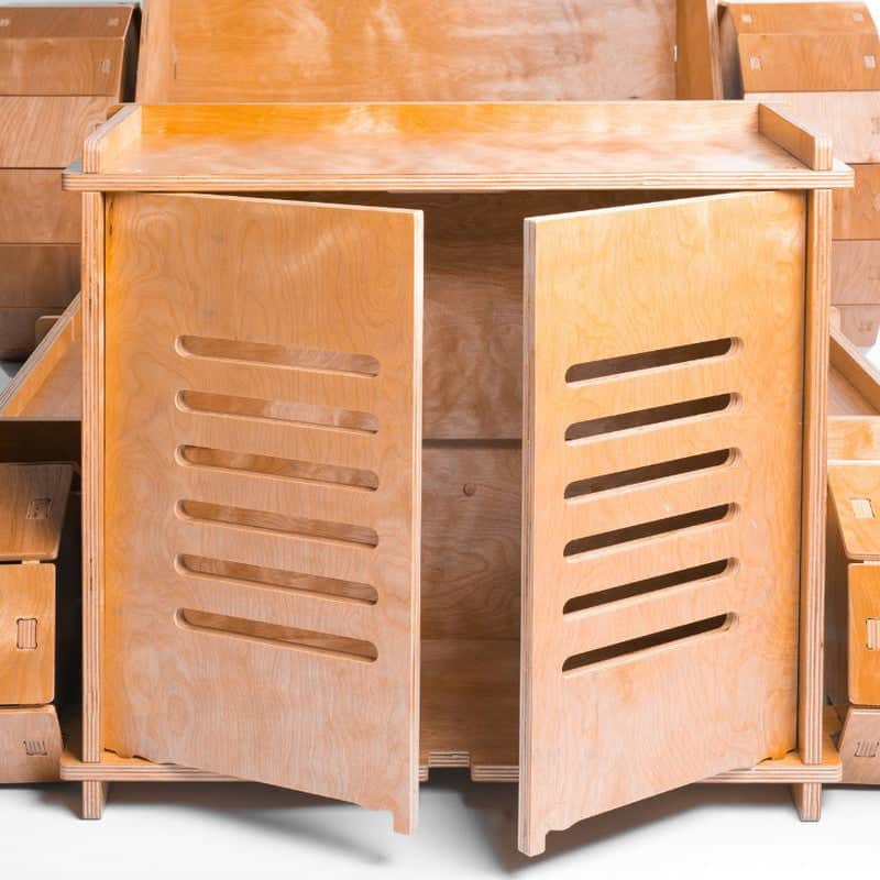 Lumina Bed Frame Suite Storage Design Wooden Frame King Size