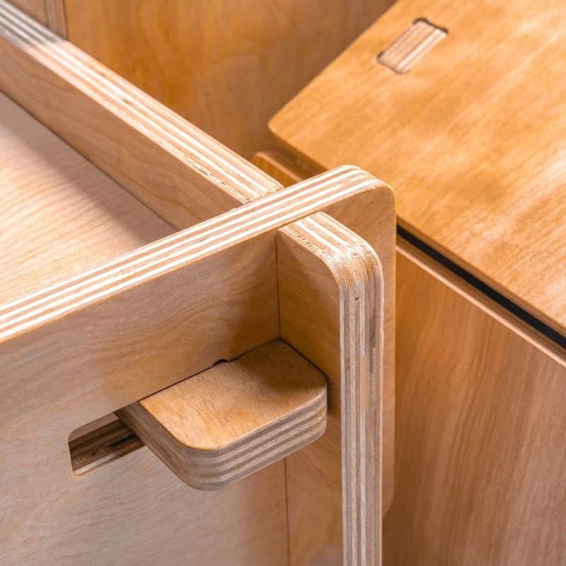 Lumina Bed Frame Suite Storage Design Wooden Frame King Size