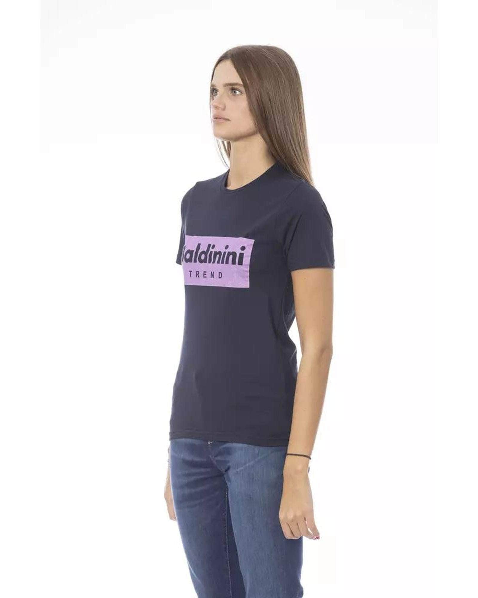 Luminous White Cotton Delight Baldinini Trend Women'S Tee Shirt