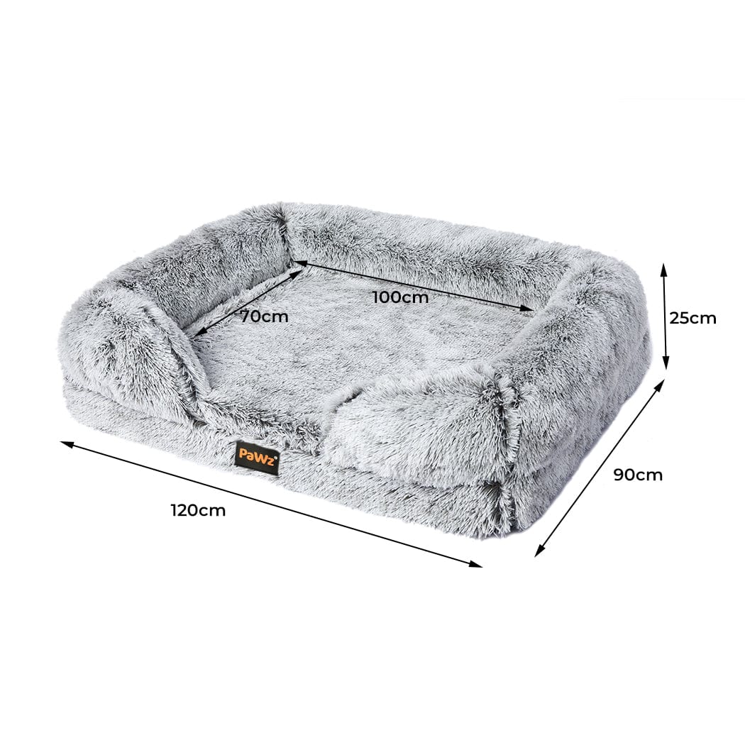 Luxurious and Cozy XL Dog Bed: Soft Warm Mat and Cushioned Mattress