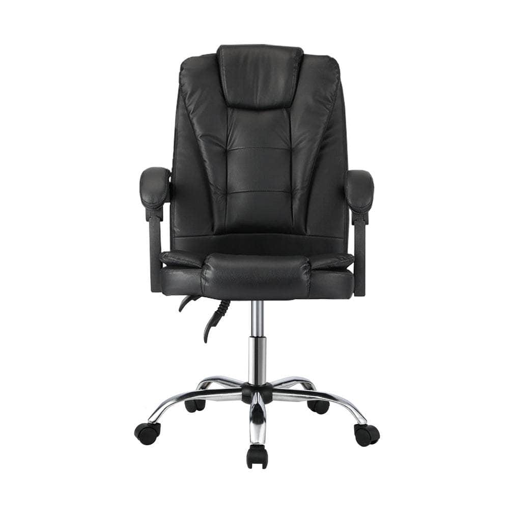 Luxurious and Ergonomic: Leather Executive Massage Office Chair