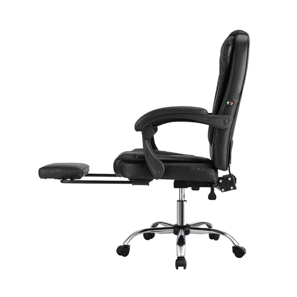 Luxurious and Ergonomic: Leather Executive Massage Office Chair
