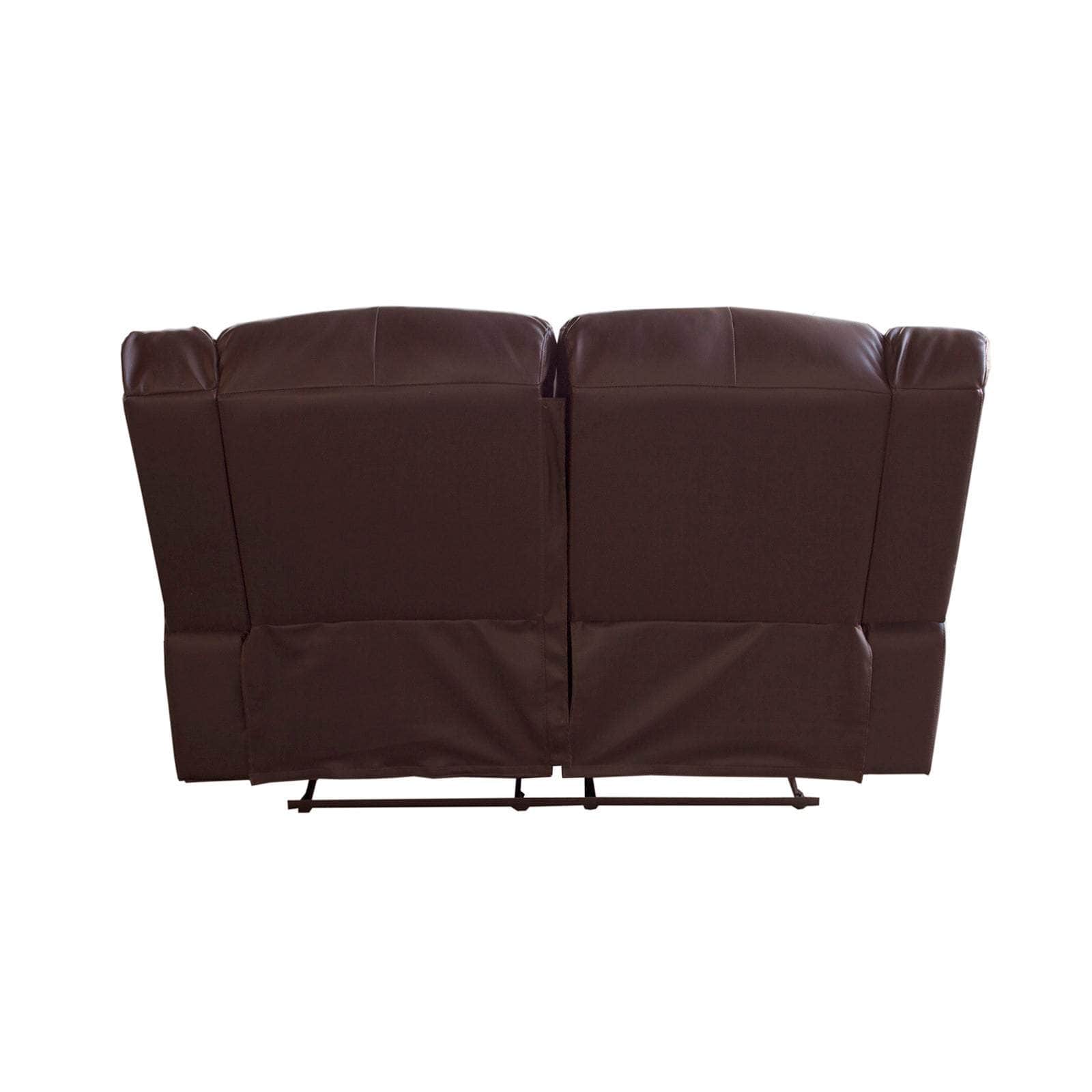 Luxurious Recliner Pu Leather 2R sofa-Brown