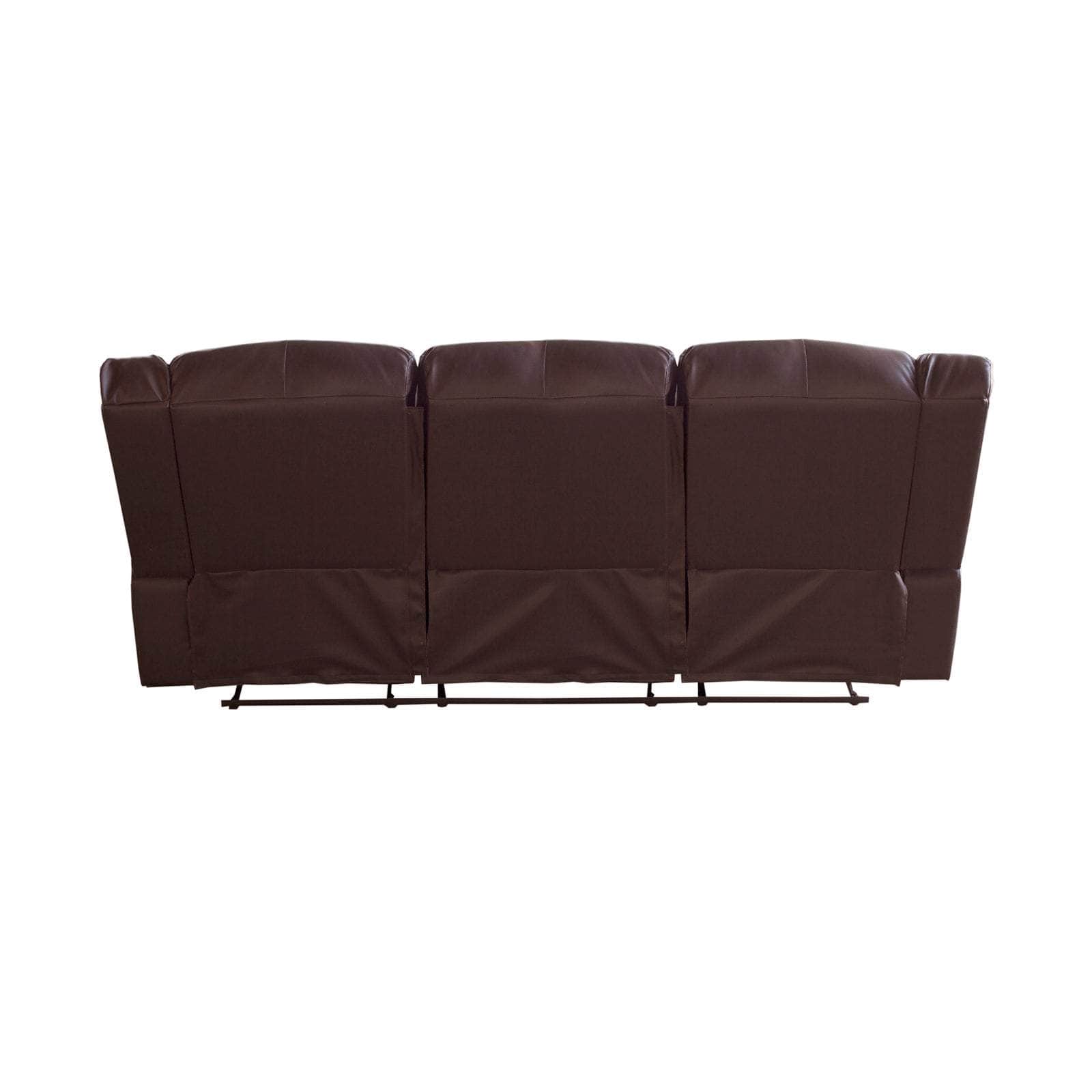 Luxurious Recliner Pu Leather 3R sofa- Brown