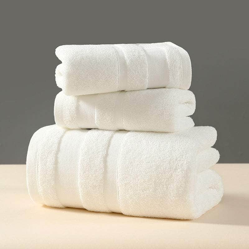 Luxury 3-Piece 100% Cotton Towel Set