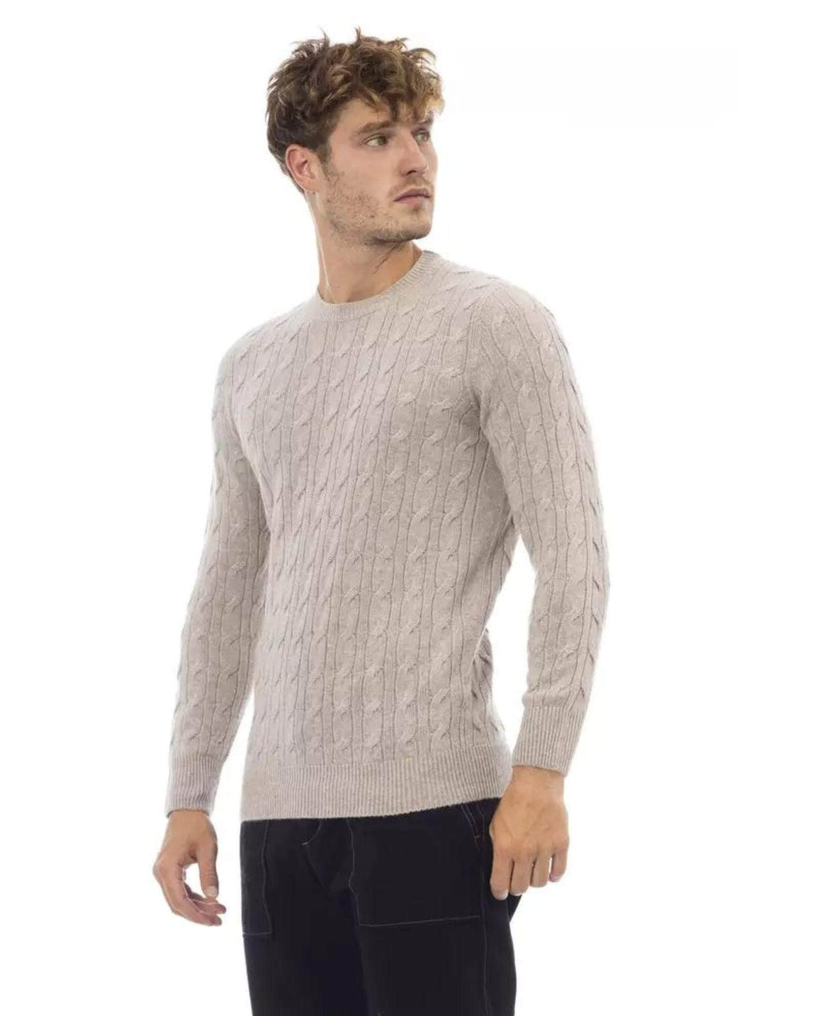 Luxury Alpha Studio Men'S Viscose Sweater