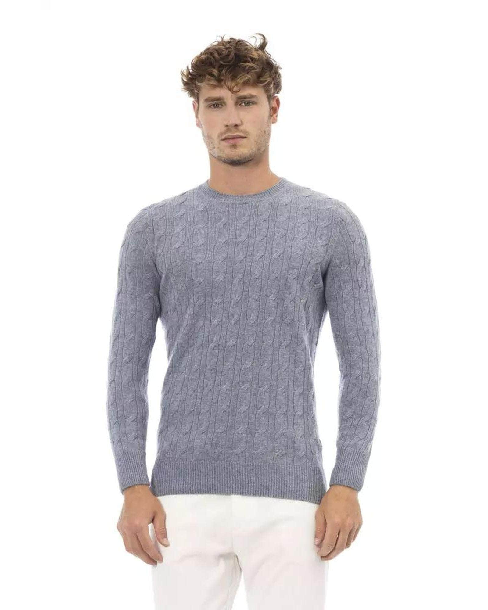 Luxury Alpha Studio Men'S Viscose Sweater