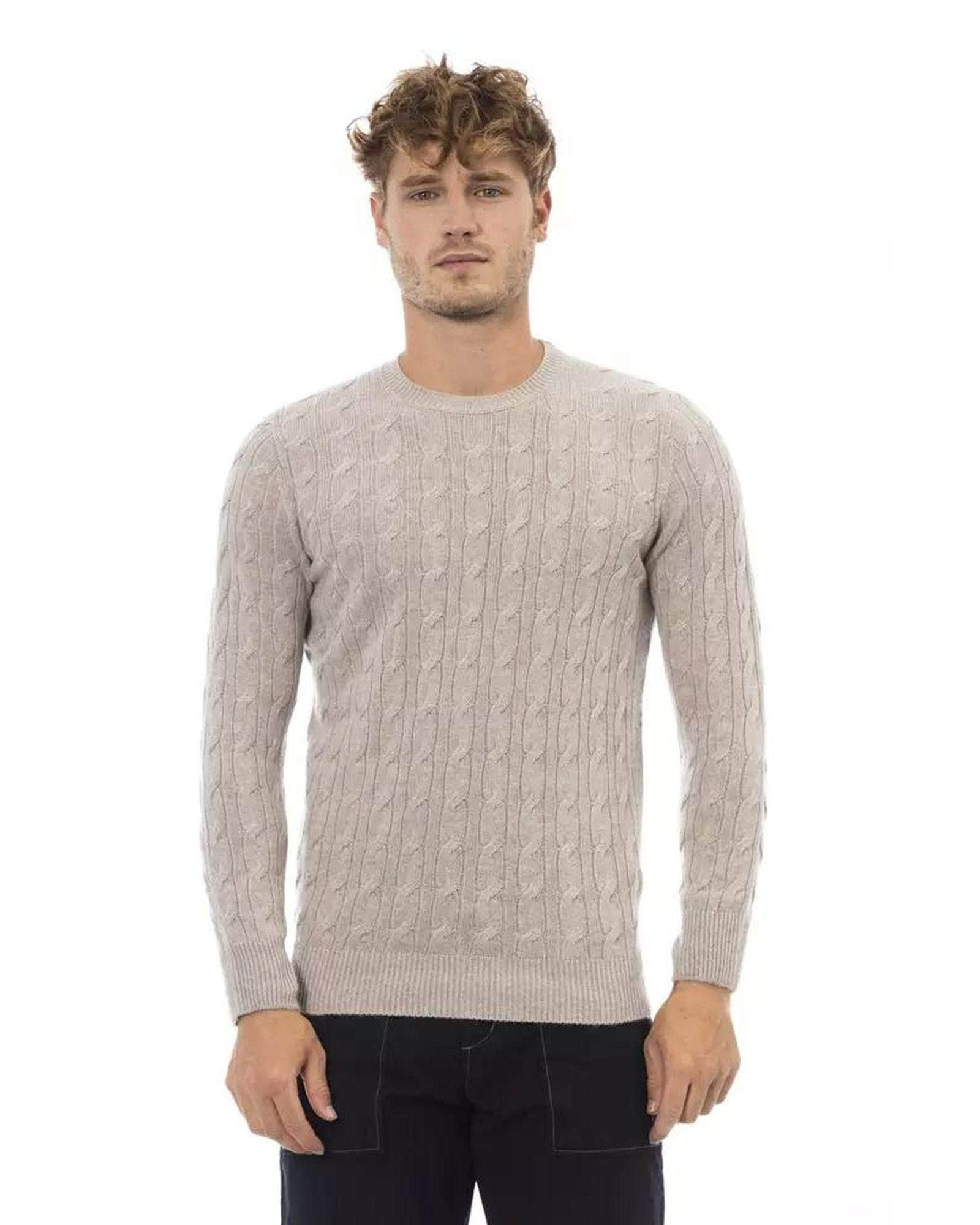 Luxury Alpha Studio Men'S Viscose Sweater