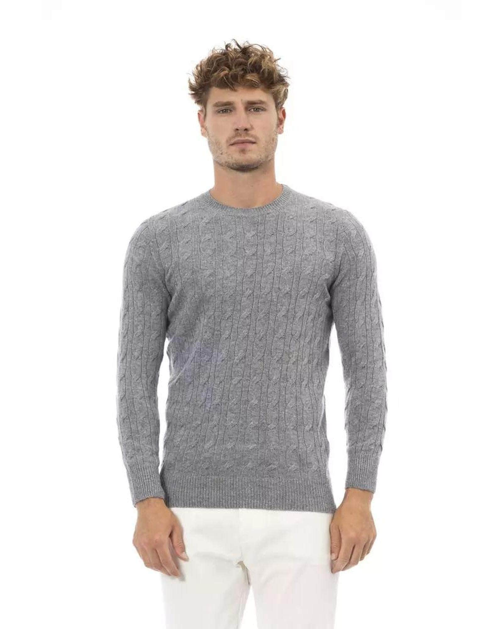 Luxury Alpha Studio Men'S Viscose Sweater