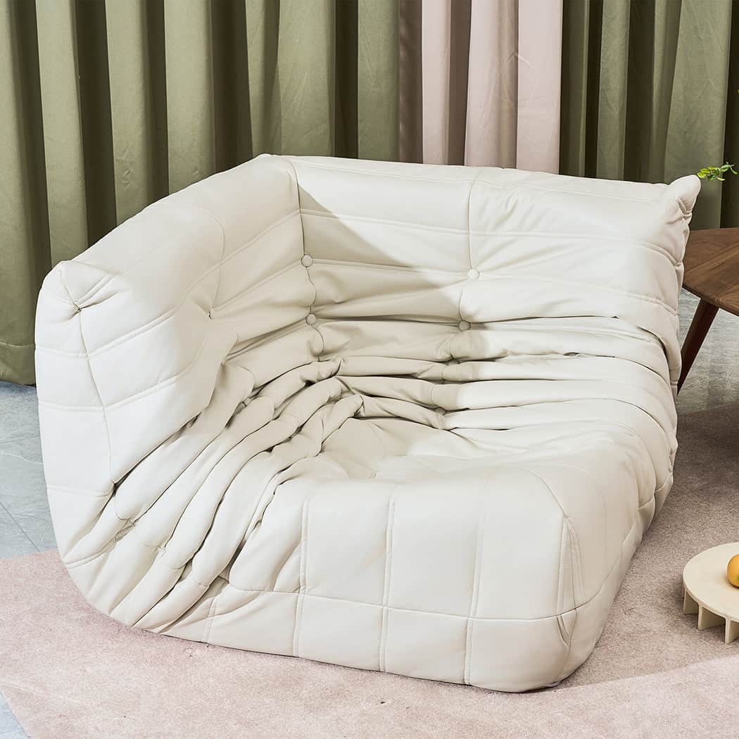 Luxury Corner Seaters Floor Sofa Caterpillar Lounge  Durable Frame