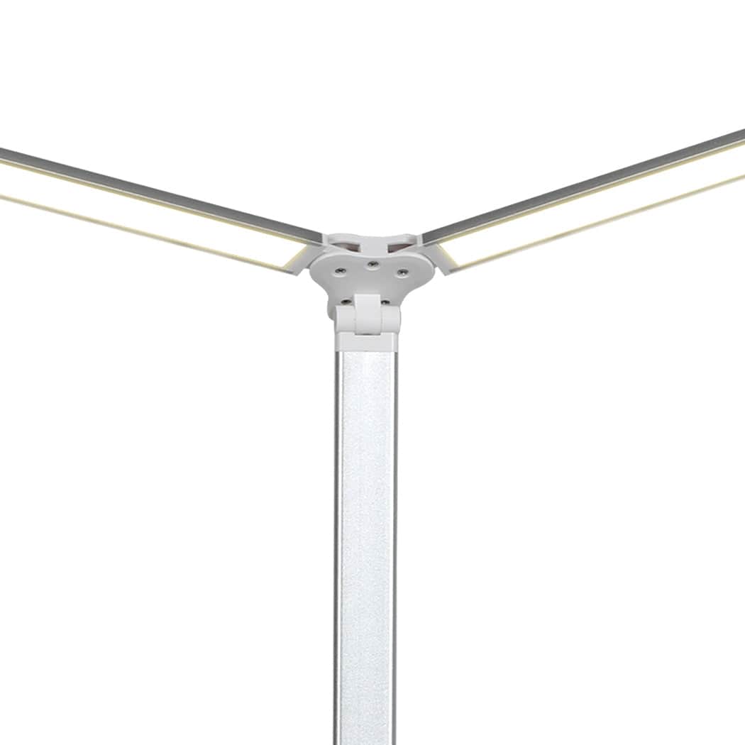 Luxury Double Head Desk Lamp LED Light Eye Caring USB  Comfortable