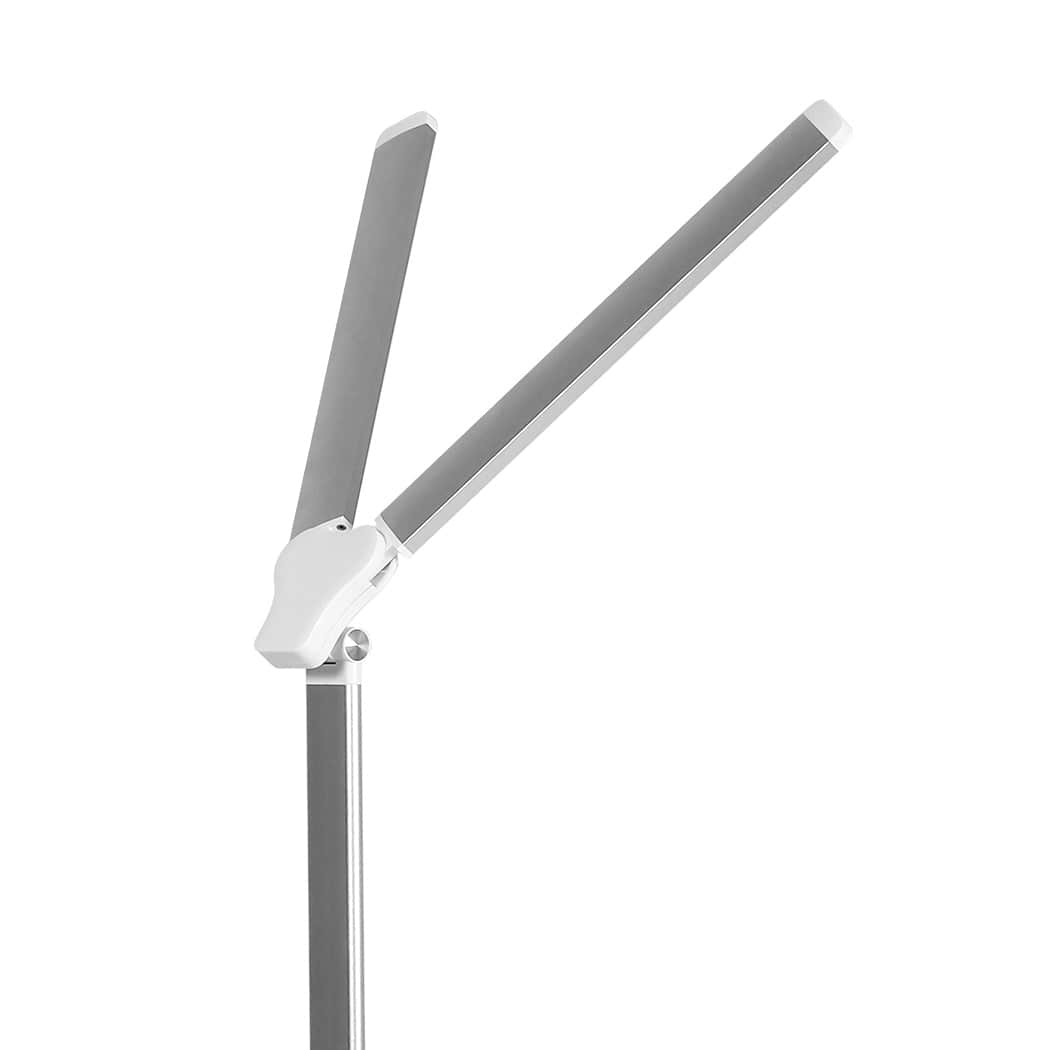 Luxury Double Head Desk Lamp LED Light Eye Caring USB  Comfortable