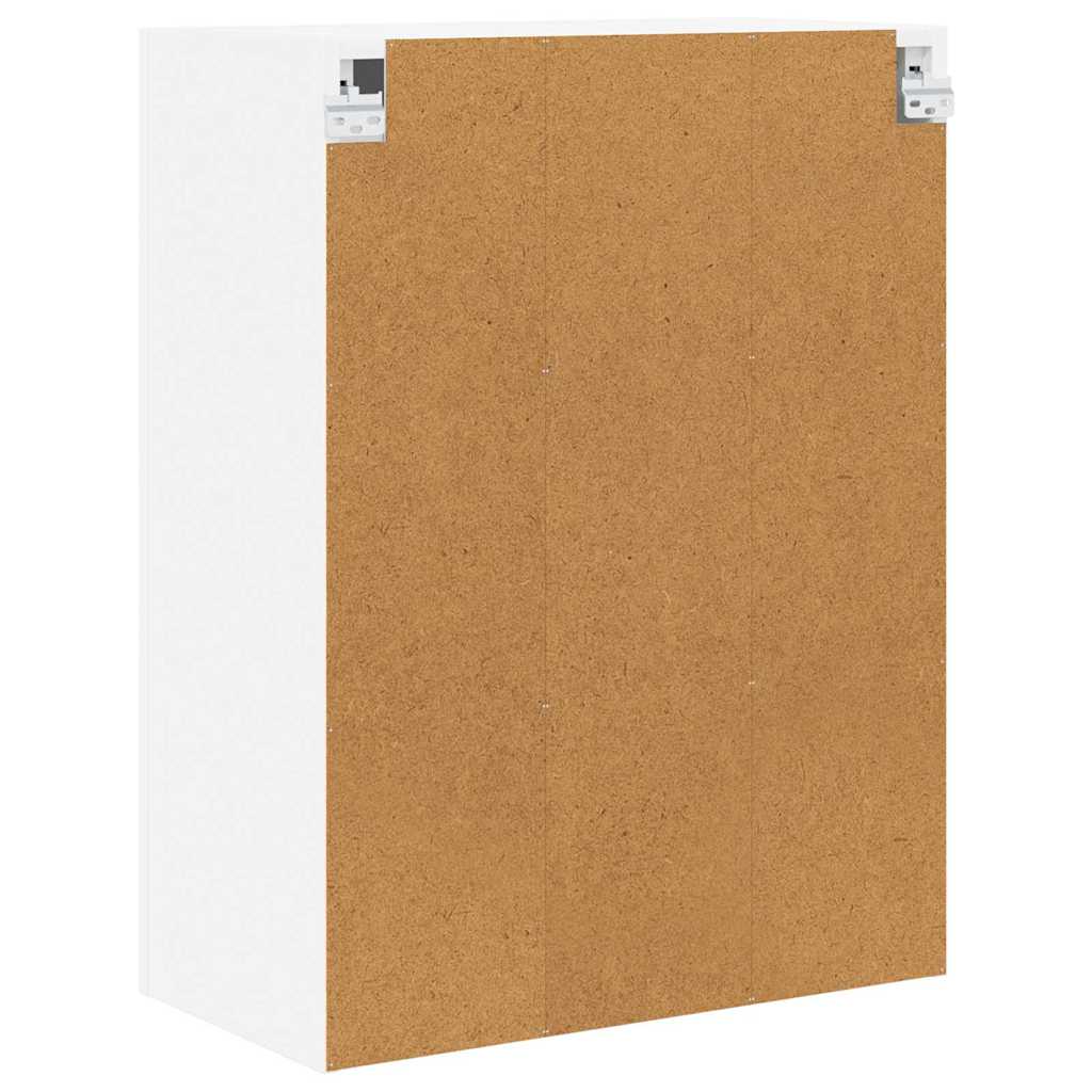 Luxury Hanging Cabinet Riga White Engineered Wood - Home Dacor