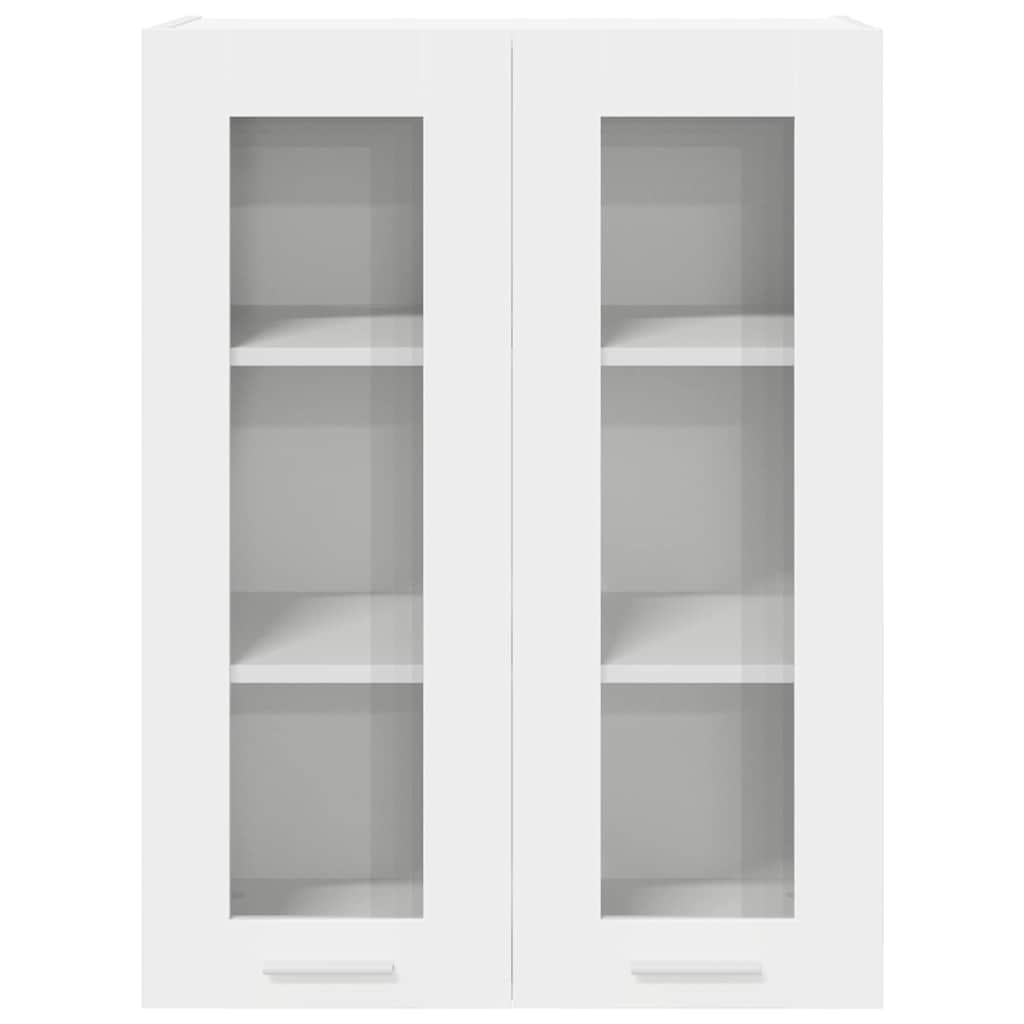 Luxury Hanging Cabinet Riga White Engineered Wood - Home Dacor