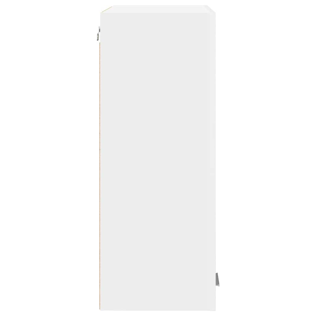 Luxury Hanging Cabinet Riga White Engineered Wood - Home Dacor