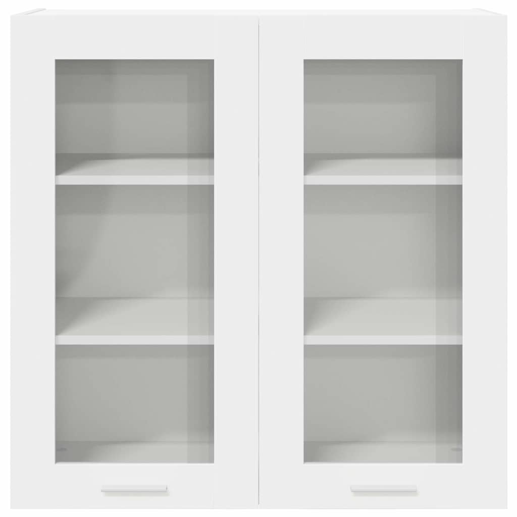 Luxury Hanging Cabinet Riga White Engineered Wood - Premium Comfort | 3vty