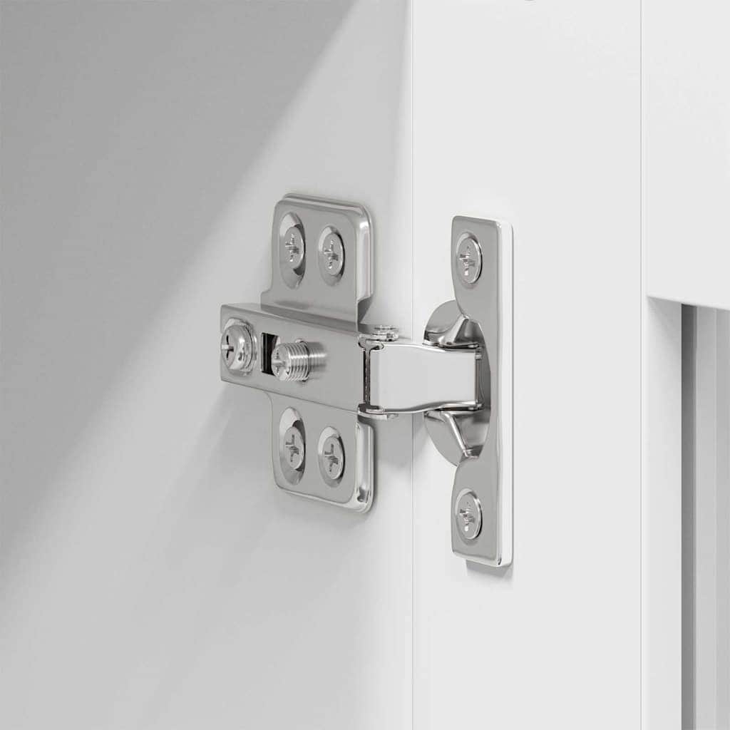 Luxury Hanging Cabinet Riga White Engineered Wood - Premium Comfort