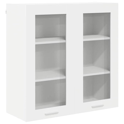 Luxury Hanging Cabinet Riga White Engineered Wood - Premium Comfort