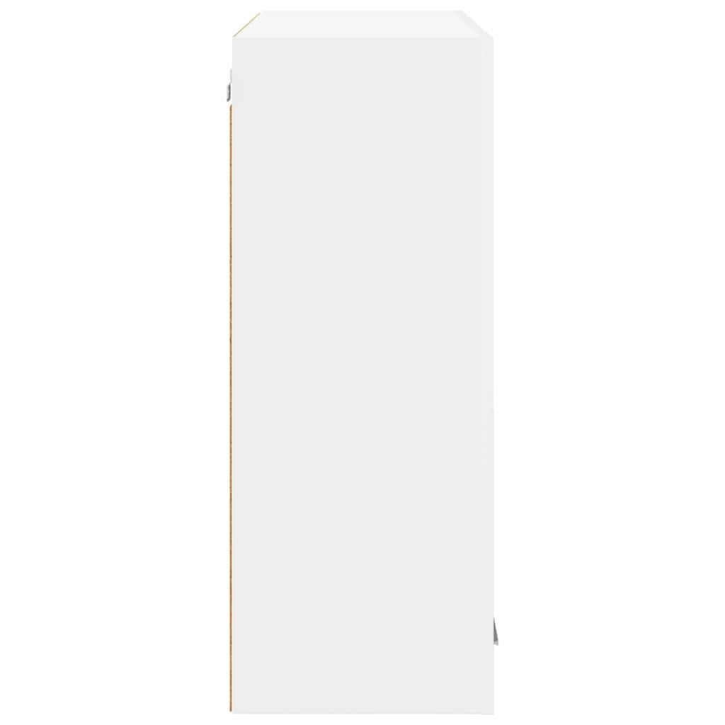 Luxury Hanging Cabinet Riga White Engineered Wood - Premium Comfort