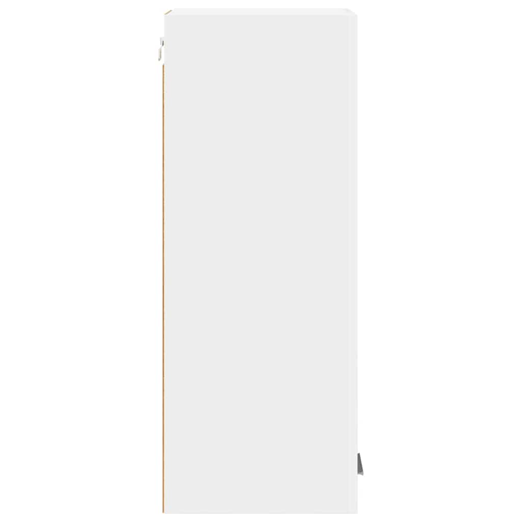 Luxury Hanging Cabinet with Shelf Riga 2 pcs White - Sturdy Frame, 3vty