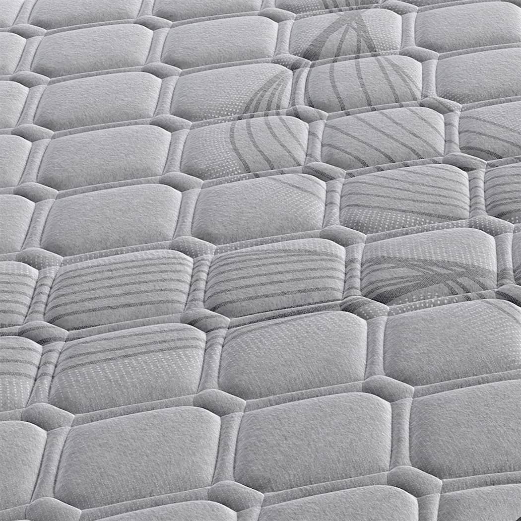 Luxury Metal Bed Frame Mattress Base Set Wood Queen  Easy Assembly