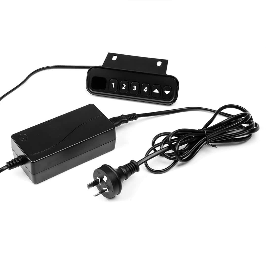 Luxury Motorised Standing Desk Adjustable 140cm Walnut 1000x 1MM