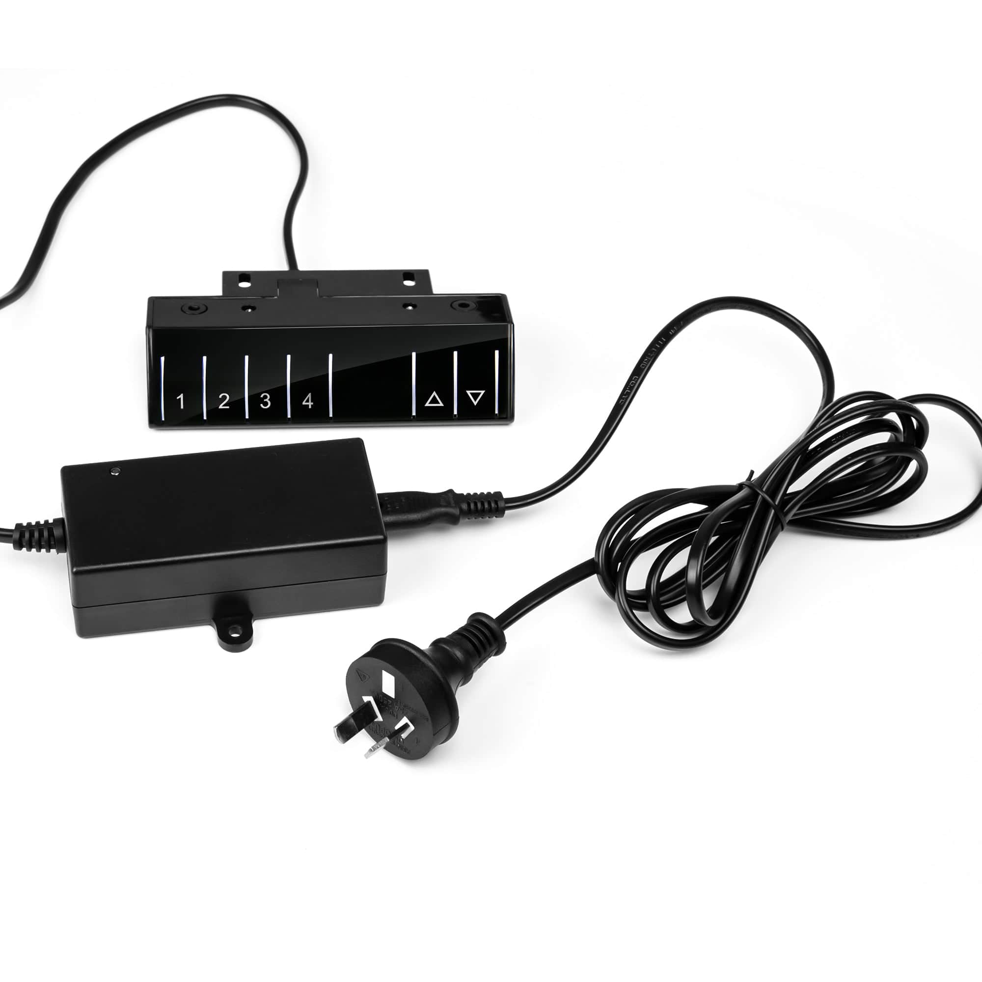 Luxury Motorised Standing Desk Height 120cm White 800x 1.5MM  Soft