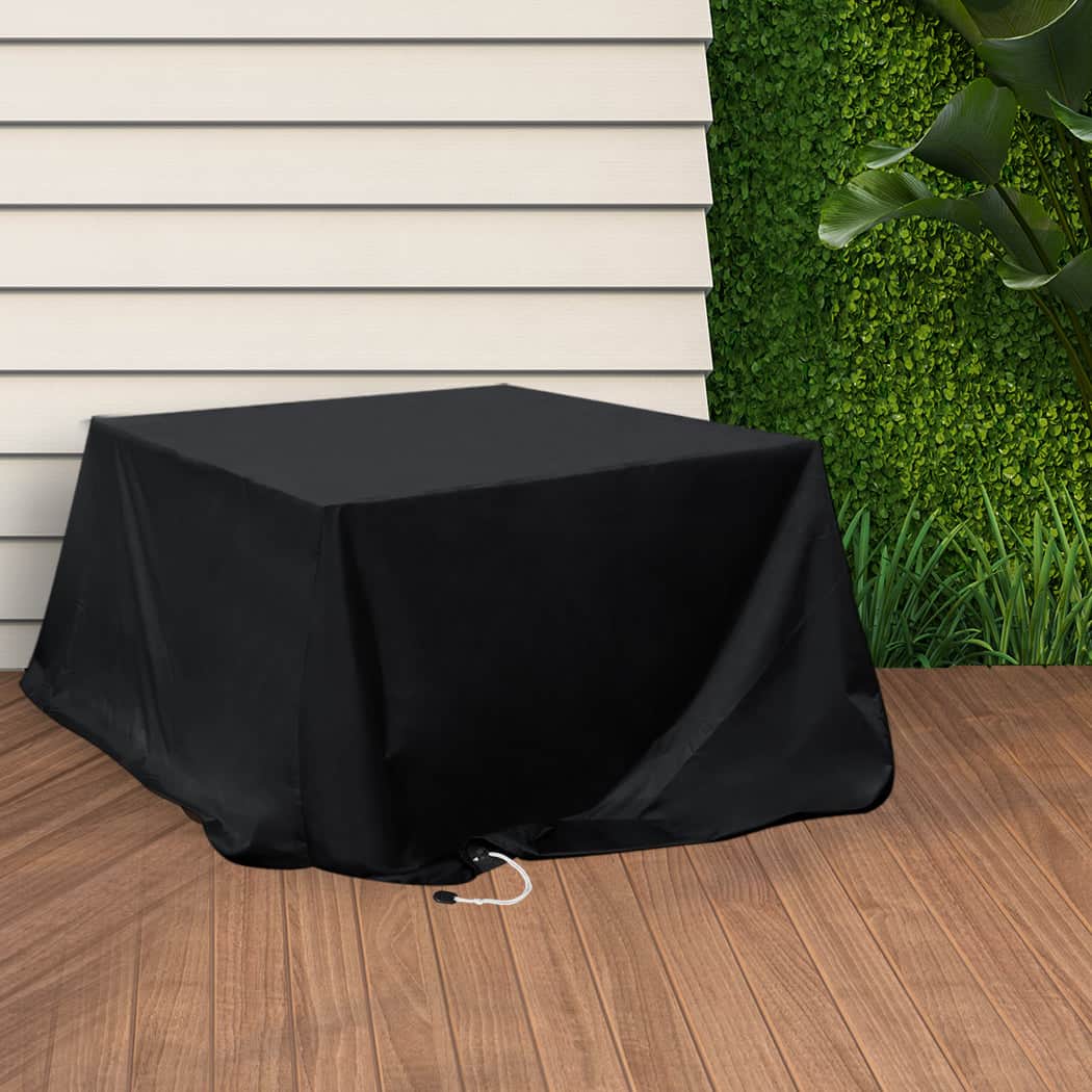 Luxury Outdoor Furniture Cover Garden Black Barrier  Sleek Modern