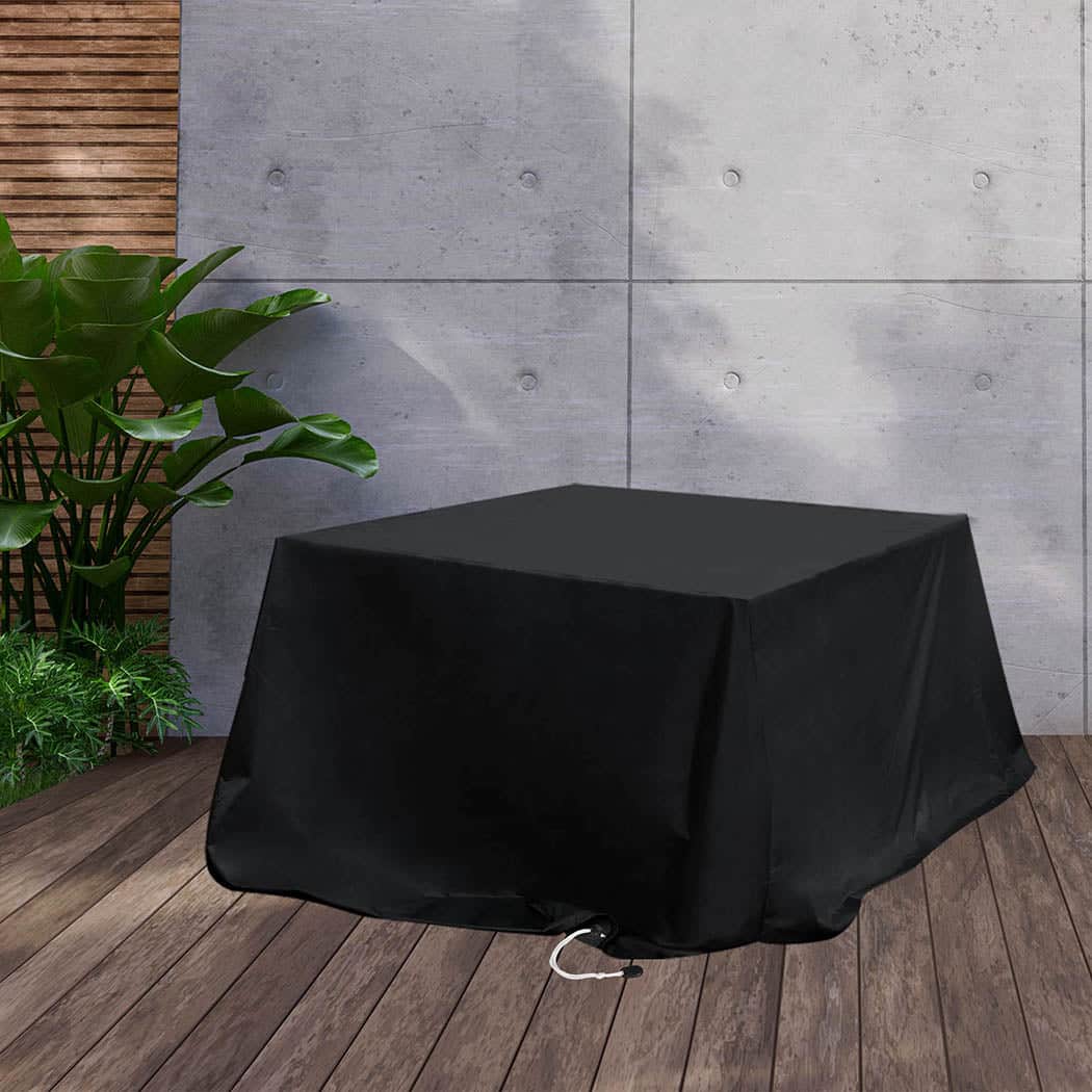Luxury Outdoor Furniture Cover Garden Black Barrier  Sleek Modern