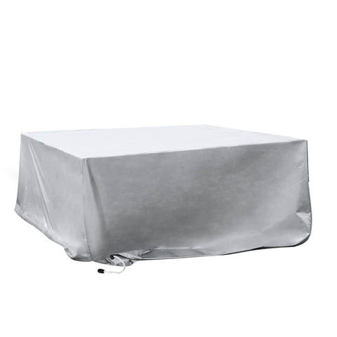 Luxury Outdoor Furniture Cover Waterproof Silver 15cm  Wood Finish
