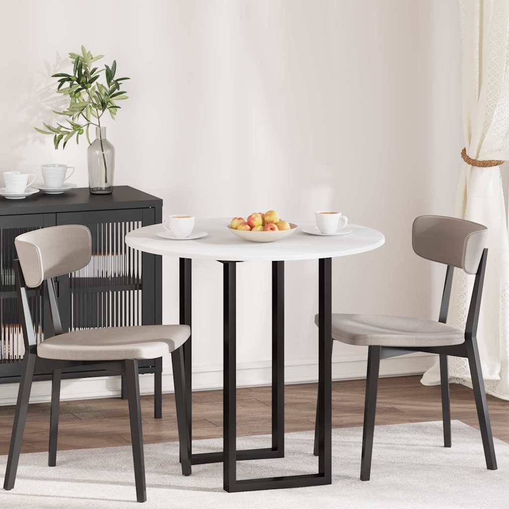 Simple White Tabletop Luxury Table Top White 1 Engineered wood - Space-Saving Style – Simple ...