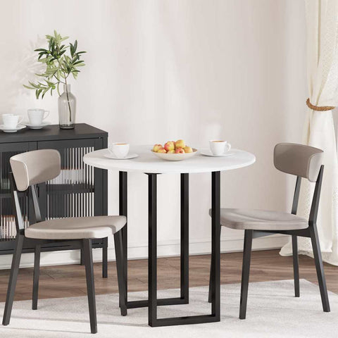 Luxury Table Top White 1 Engineered wood - Space-Saving Style