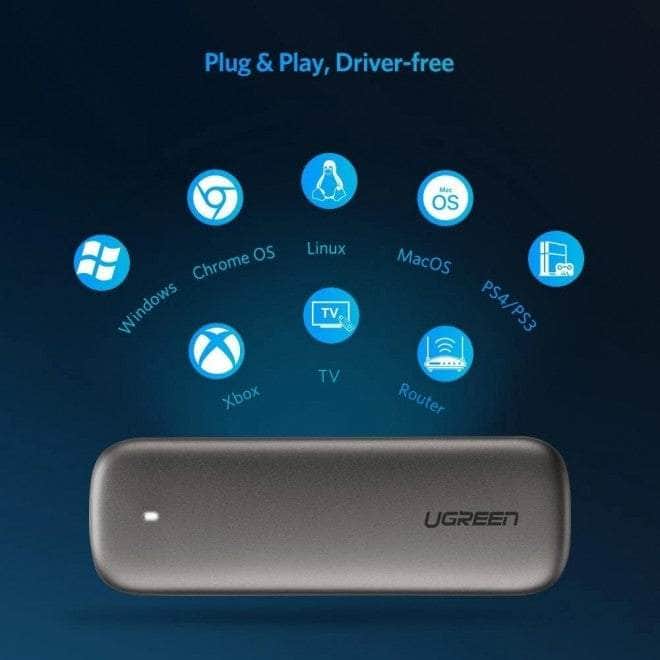 M.2 B-Key Hard Drive Enclosure (6Gbps) 60355
