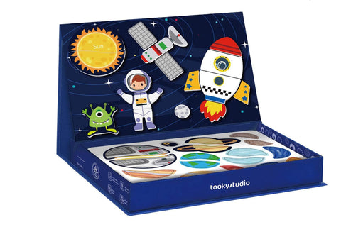 Magnetic Travel Play Box - Space