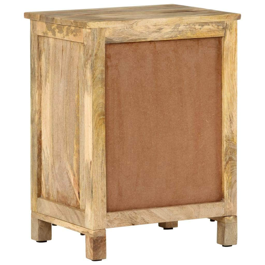 Mango Wood Bedside Cabinet: Rustic Charm for Your Bedroom