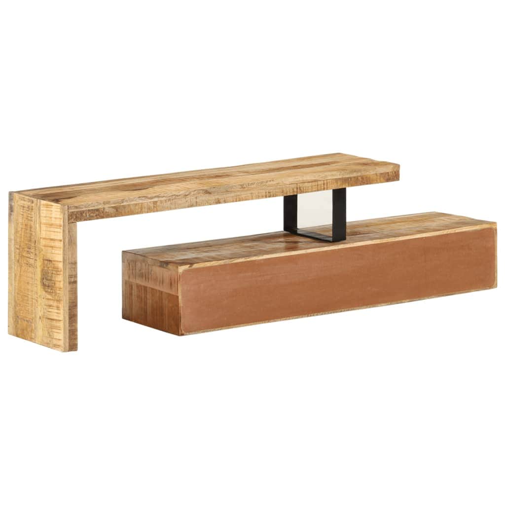 Mango Wood TV Stand: Stylishly Solid