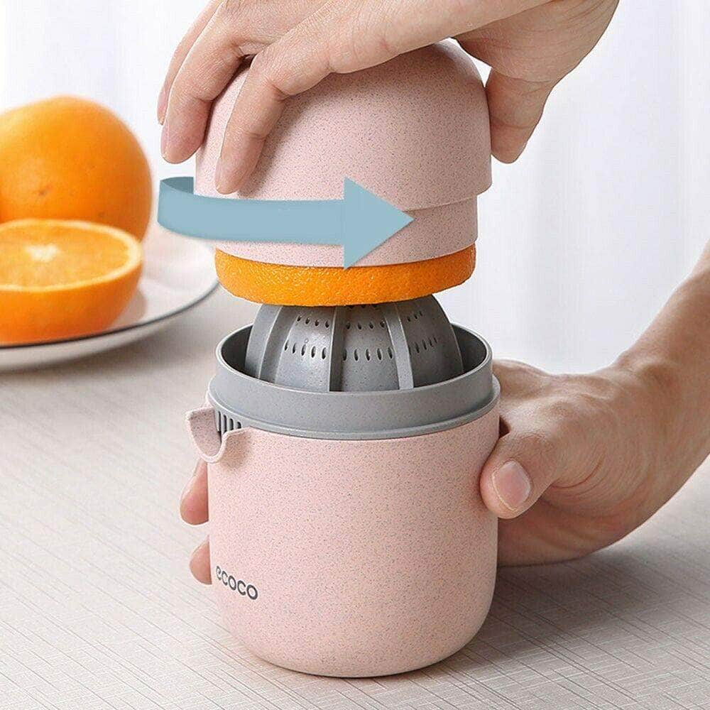 Manual Lemon Juicer & Orange Squeezer - Plastic Fruit Citrus Kitchen Tool