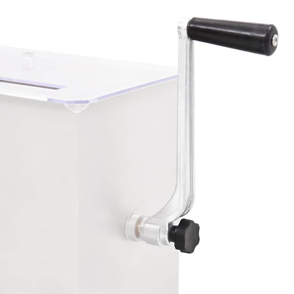 Steel finish - Manual Meat Mixer with Lid Silver Stainless Steel