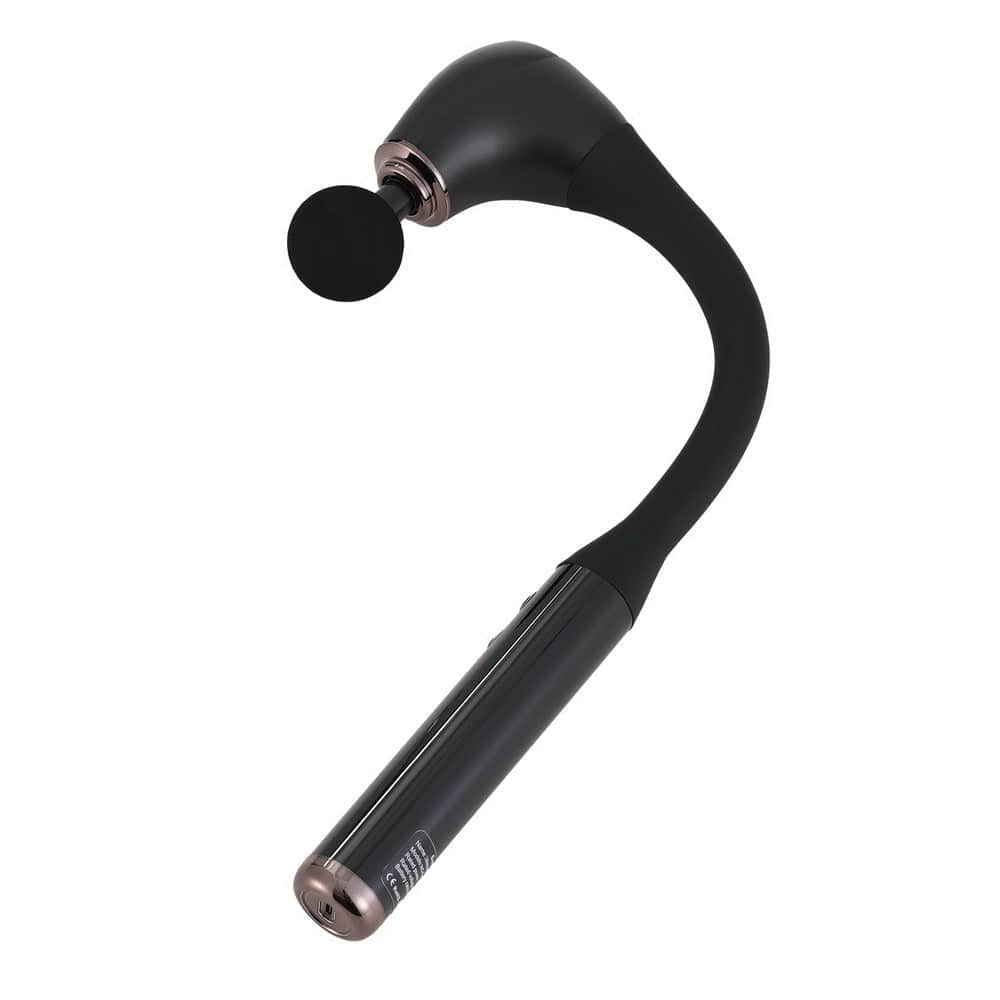 Massage Gun U-shaped Extended Handle Percussion Massager 4 Heads