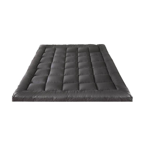 Mattress Protector Queen Bamboo Charcoal Pillowtop Topper Underlay Cover