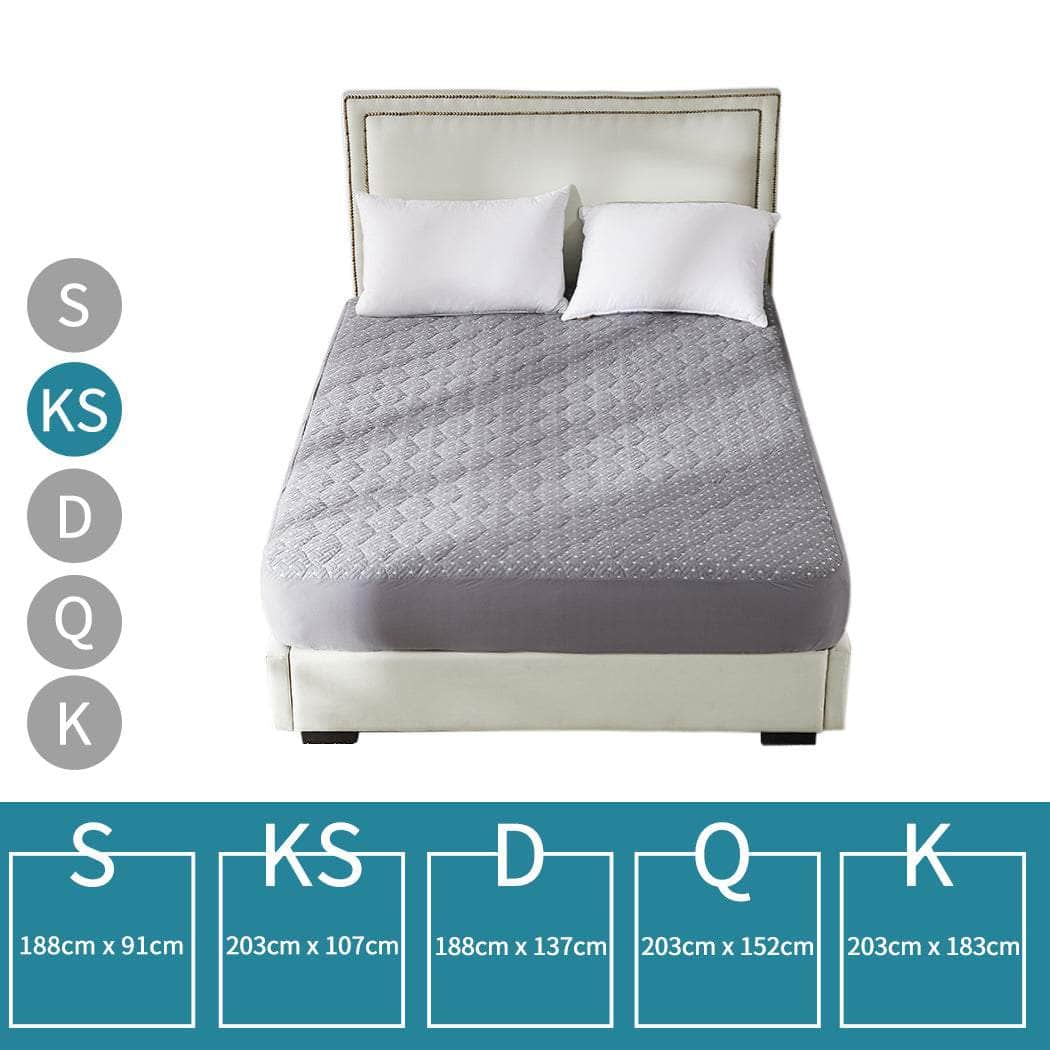Mattress Protector Topper Bamboo - King Single