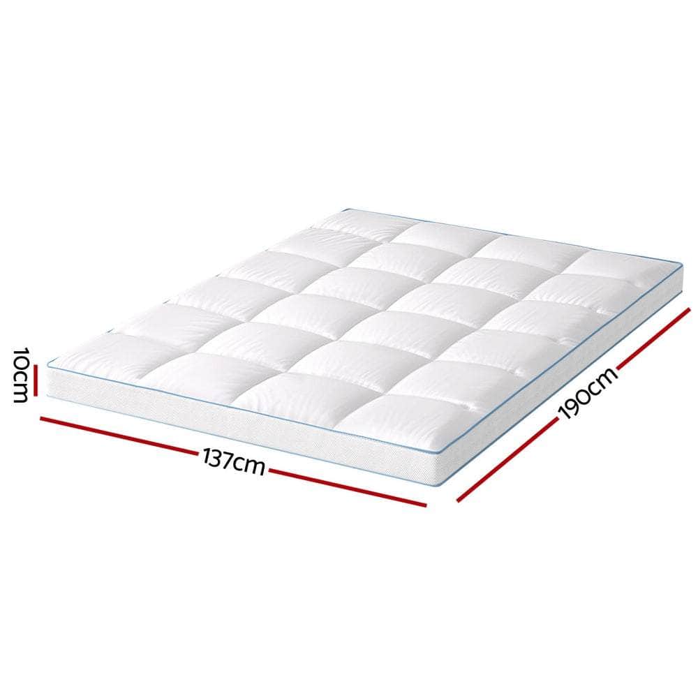 Mattress Topper Pillowtop Bamboo 10cm