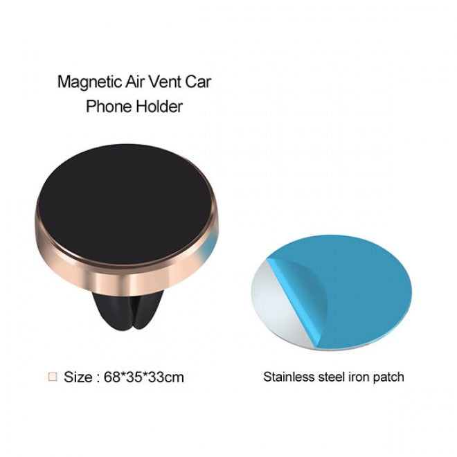 Gold colour - Magnetic Air Vent Mount - Gold